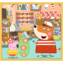Puzzle Trefl 10w1 Świnka Peppa: Z przyjaciółmi - 10